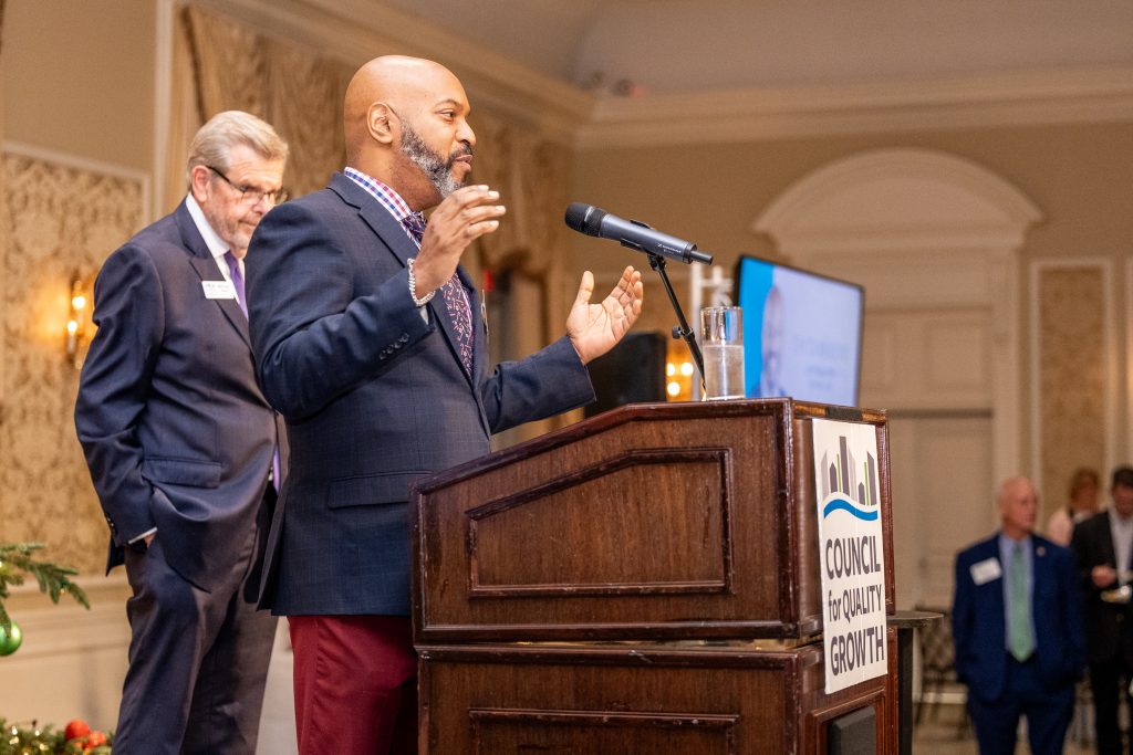Chuck Meadows | ORS speaks at the Council for Quality Growth's 39th Annual Reception